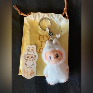 Official POPMART Pin for Love Labubu “H”